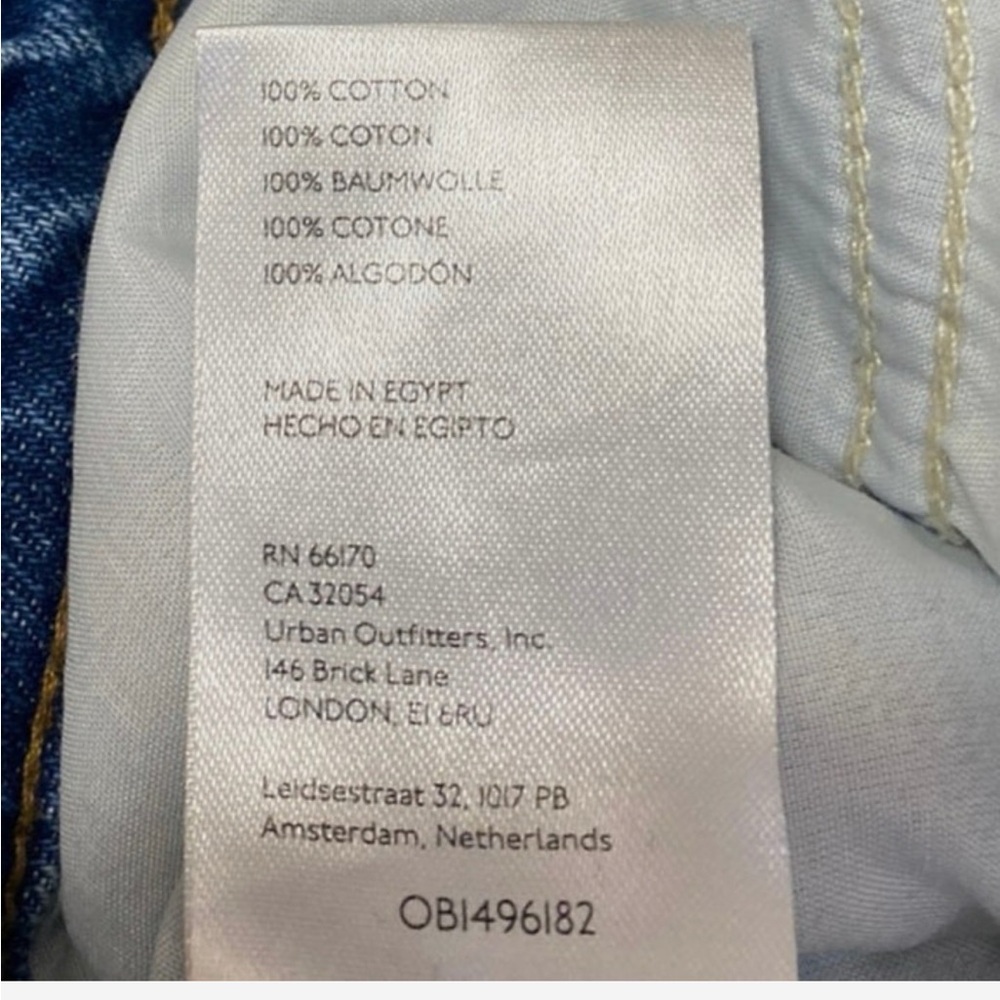 Urban Outfitters Blue Flare Jeans - Picture 4 of 4